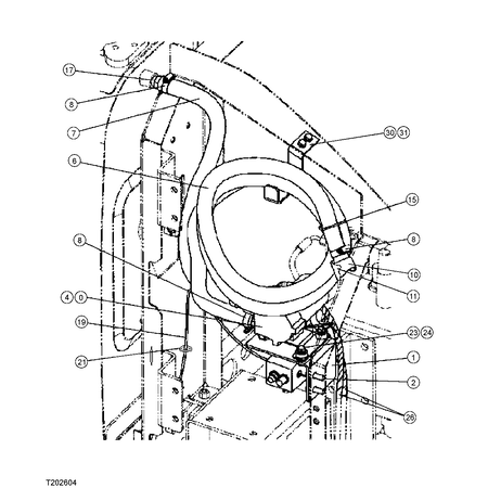 John Deere SLUITRING