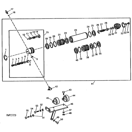 John Deere BACKUP RING