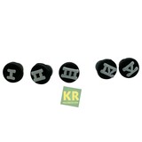 John Deere SET OF 5 CAPS I,II,III,IV,V