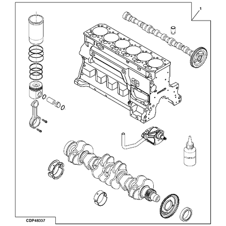 John Deere KURZE BLOCKMONTAGE