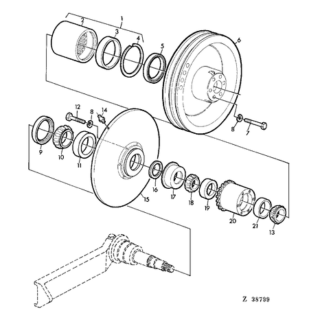 John Deere KEERRING