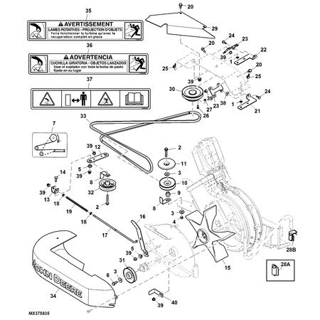 John Deere V-BELT