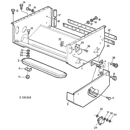 John Deere HINTERLEGUNG