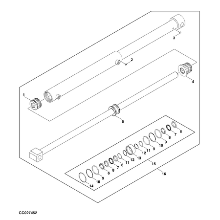 John Deere HYDRAULIC CYLINDER KIT