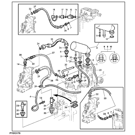 John Deere ADAPTER