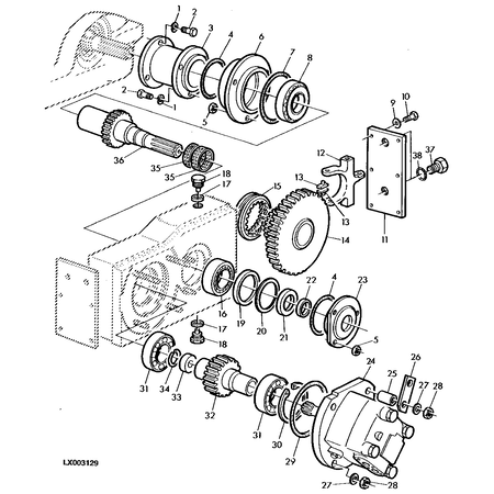 John Deere SEALING RING