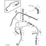 John Deere SLANGFITTING