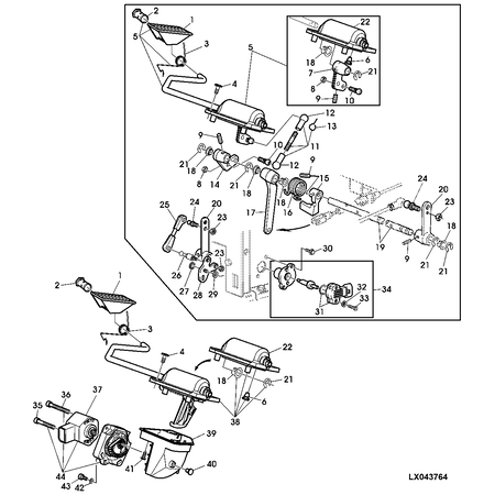 John Deere KUGELBOLZEN