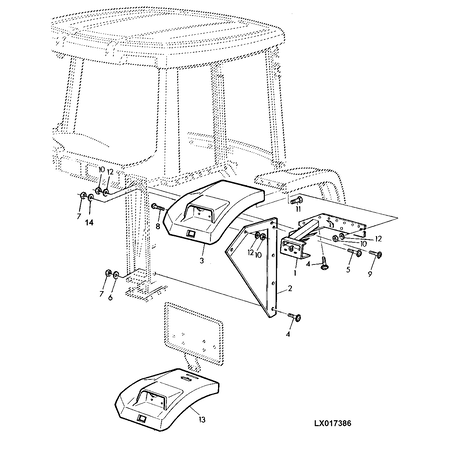 John Deere HECKFENDER LI