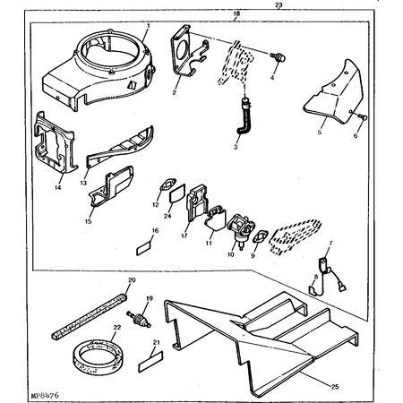 John Deere GASKET