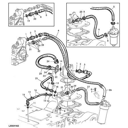 John Deere HOSE