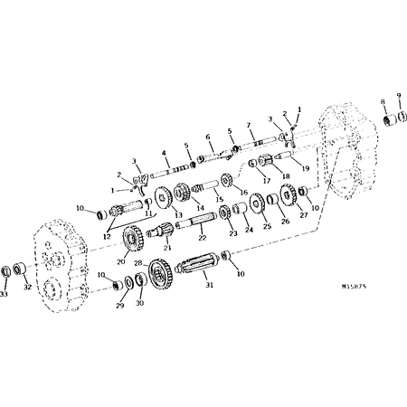 John Deere NEEDLE BEARING