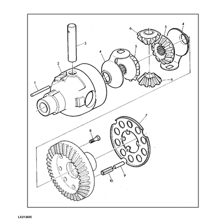 John Deere BEVEL GEAR