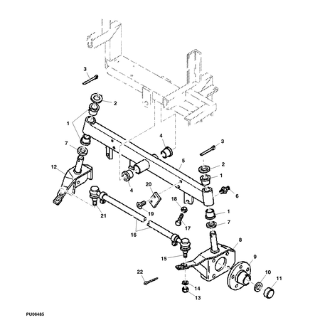 John Deere SLUITRING