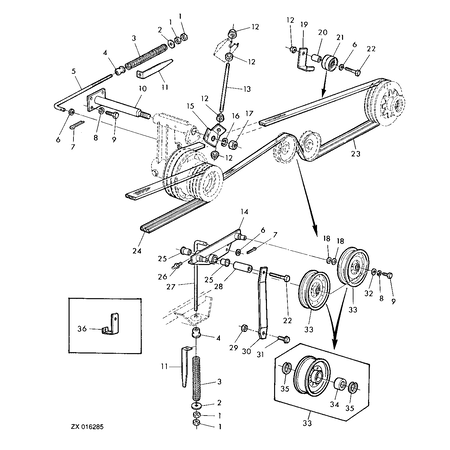 John Deere KAUTION