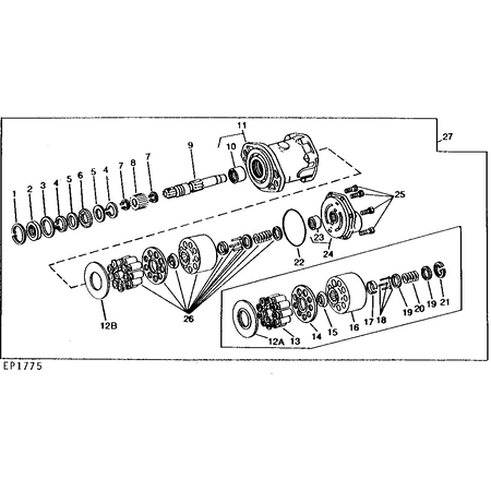 John Deere THRUST BEARING RACE