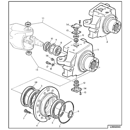 John Deere DICHTUNG