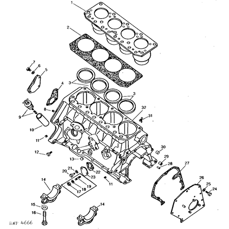 John Deere KOPFSCHRAUBE