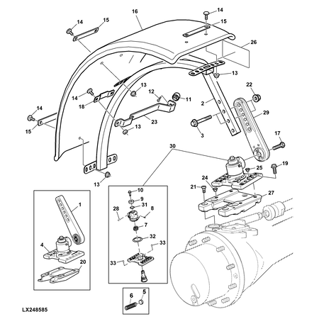 John Deere ADJUSTER