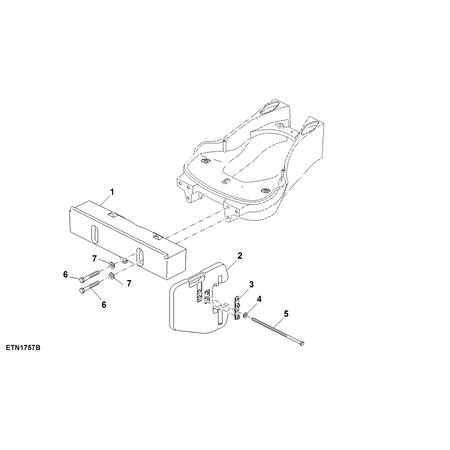 John Deere VERSCHLUSSSCHRAUBE