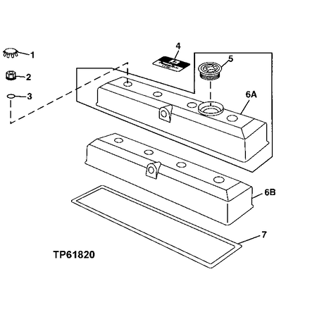 John Deere VALVE COVER