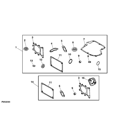 John Deere GASKET