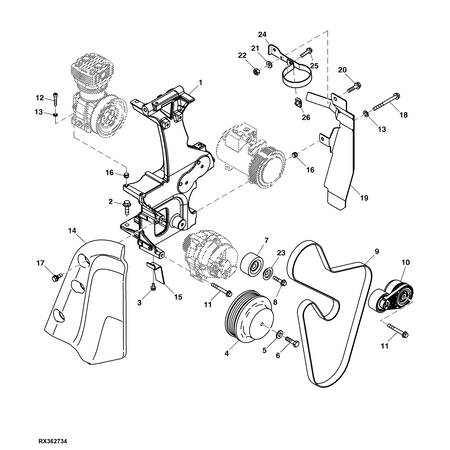 John Deere V-BELT