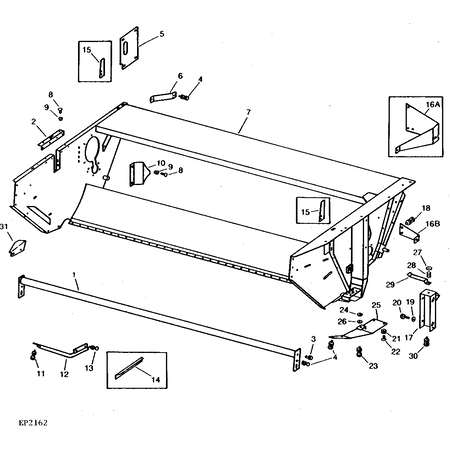 John Deere CAP SCREW