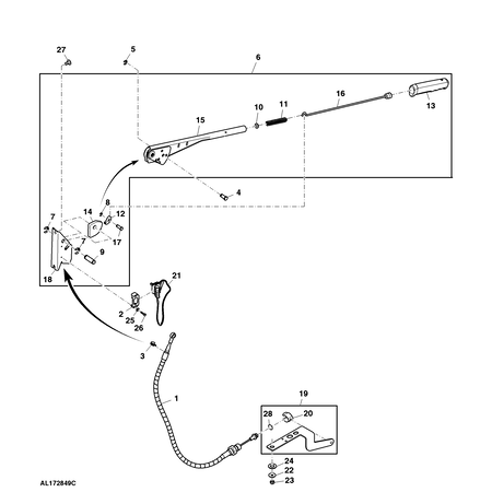 John Deere SPRING CLAMP