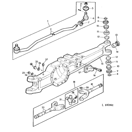 John Deere AFDEKPLAAT