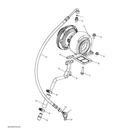 John Deere TURBOCHARGER