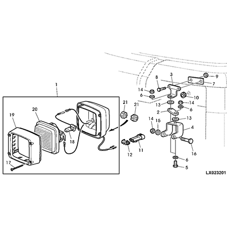 John Deere BRACKET