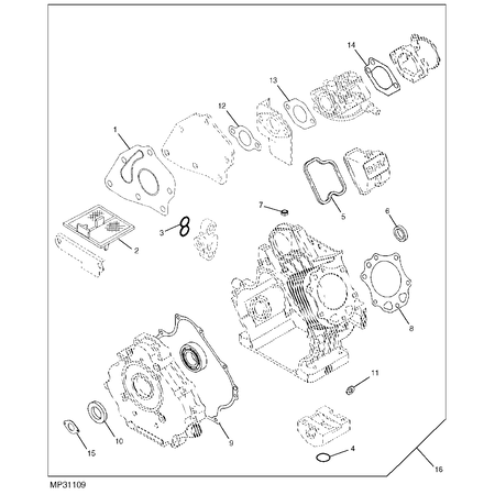 John Deere GASKET