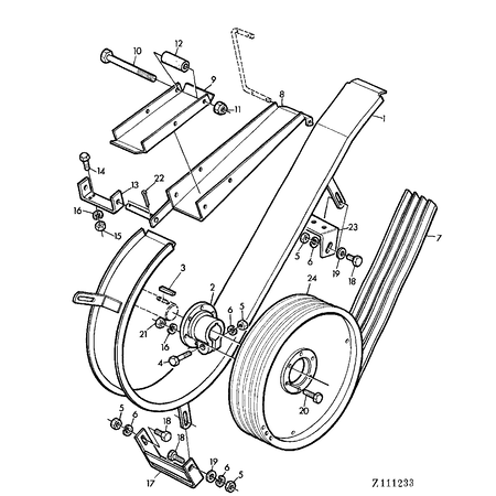 John Deere KEILRIEMEN