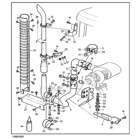 John Deere HOUDER