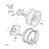 John Deere ABSTANDSHALTER