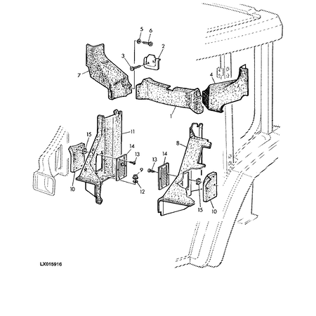 John Deere ACOUSTICAL UPHOLSTERY