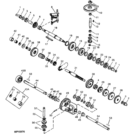 John Deere NEEDLE BEARING