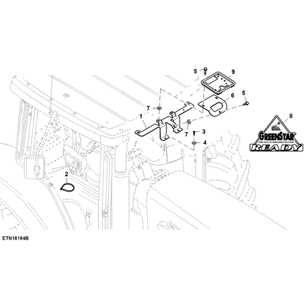 John Deere BRACKET KIT