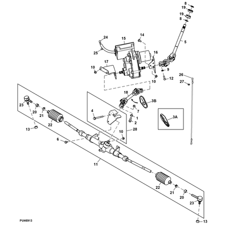 John Deere HALTERUNG