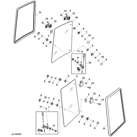 John Deere WINDOWPANE