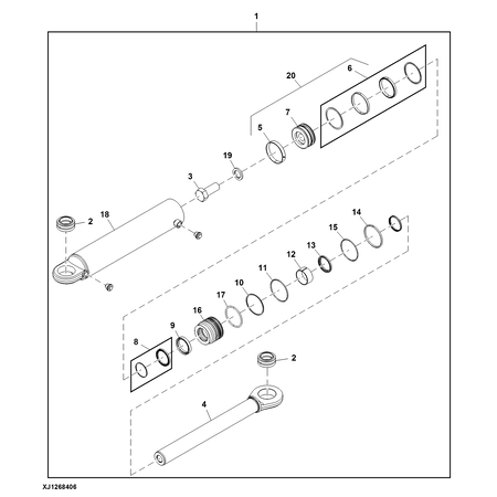 John Deere SICHERUNGSRING