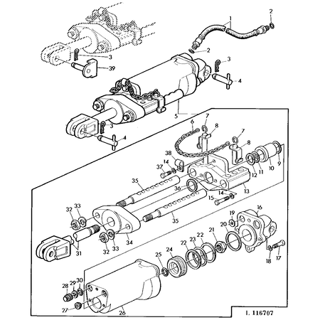 John Deere BACKUP RING