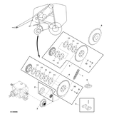 John Deere CHAIN SPROCKET