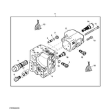 John Deere DURCHFLUSSREGELUNG HYD. VENTIL