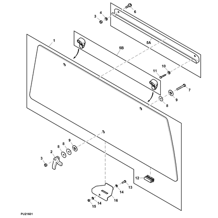 John Deere HINGE KIT