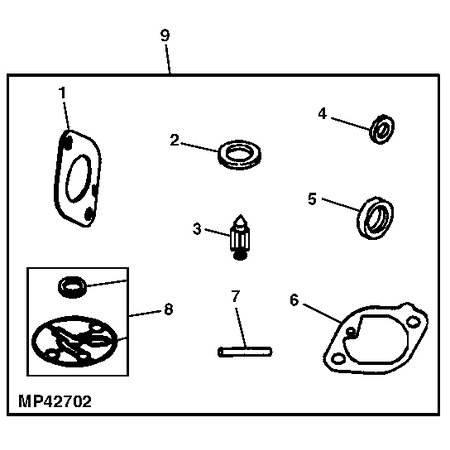 John Deere CARBURETOR KIT