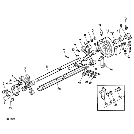 John Deere BALL BEARING