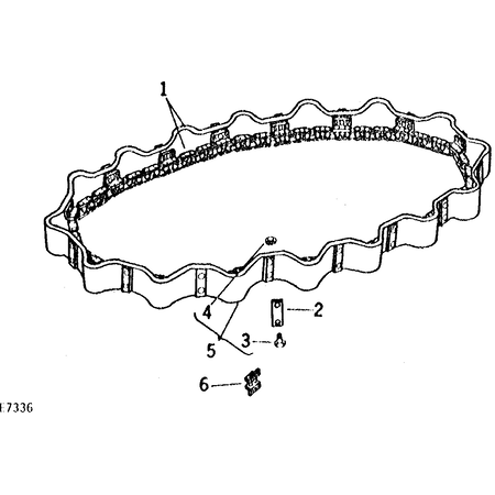 John Deere LOCK NUT