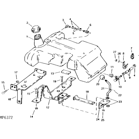 John Deere BUCHSE